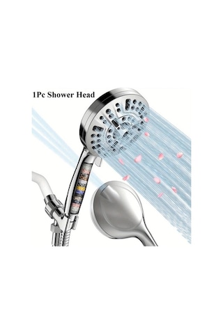 Fastbuy Challenger Desenli 10 Ayarlı Yüksek Basınçlı Duş Başlığı, Spa Masaj Ve Yağmur Modu