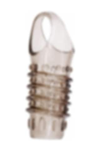 Pembe Tilki Tırtıklı Penis Kılıfı Şeffaf