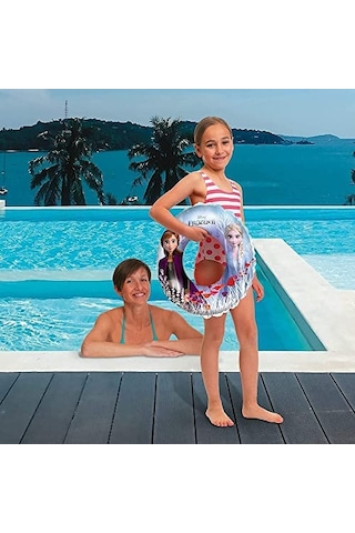 Disney Donmuş Elsa & Anna Çocuk 50 Cm Simidi