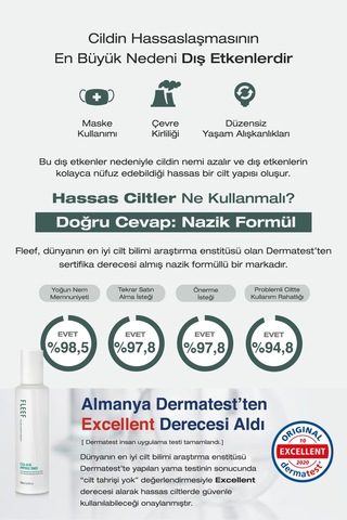 Hassas Ciltlere Nem Ve Nazik Bakım Sunan Tonik Dashu Fleef Cica-aloe Ampoule Toner
