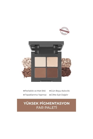 Alix Avien Expressive Harmony Eyeshadow Palette 803 Mild Coffees