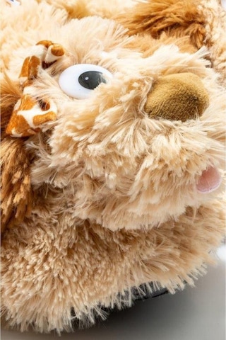 Twigy Malti Kadın,Garson Boy Hayvanlı Panduf Bej 33/38 AA0653 Bej