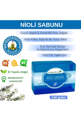 Organicsun Doğal Nioli Sabunu 140 G