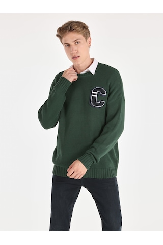Colin's Colins Yeşil Erkek Kazak Cl1064908 Q1.v1 Grn 001