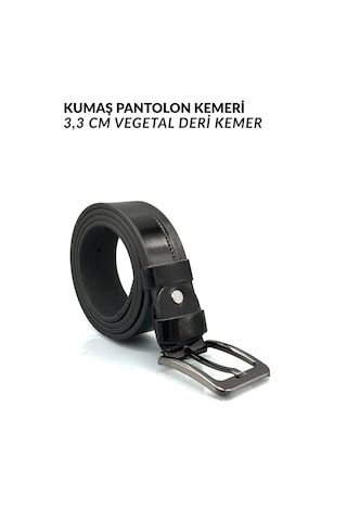Sermoda 33 Mm Baskılı Desenli Vegetal Deri Erkek Kumaş Pantolon Kemeri 2