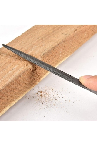 6 Parça Mini Eğe Ahşap Oyma Şekil Verme Ege Set 160 Mm..