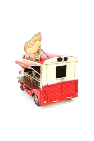 Dekoratif Metal Fast Food Arabası C0769 1 Ad
