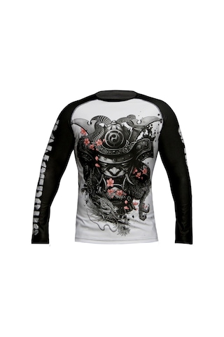 Dosmai Dijital Baskılı Uzun Kollu Long Sleeve Rashguard Rg010 Beyaz