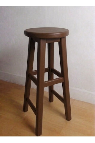 Ahşap Tabure 75 Cm Ceviz Ahşap Tabure 75 Cm Ceviz