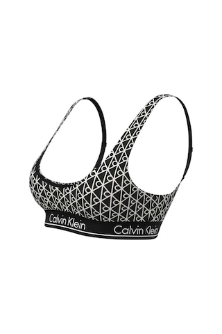 Calvin Klein Kadın Siyah-beyaz Bikini Üstü Lv00q61207 32n-15958