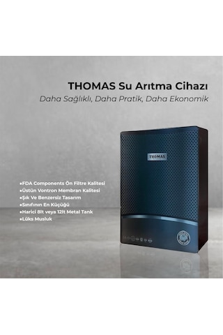Thomas Su Arıtma Cihazı (Ankastre Ultra Slim) 8 Litre Metal Tank 493275970