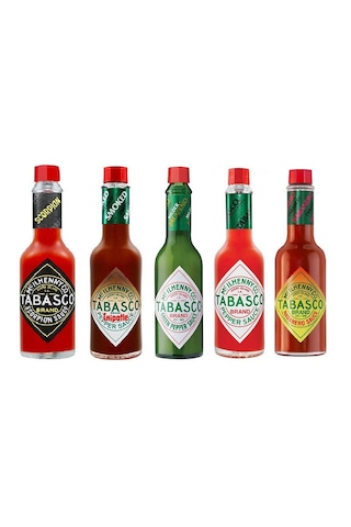 Tabasco Paketi / Scorpion - Chipotle - Green Pepper - Classic - Habanero