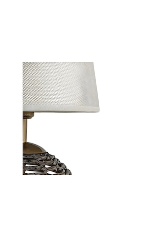Soly Eskitme Plastik Rattan Abajur Eskitme