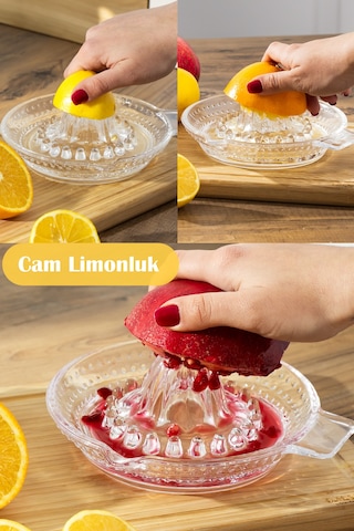 Porsima Kts0063-1 Cam Portakal Limon Sıkacağı- 100 Ml