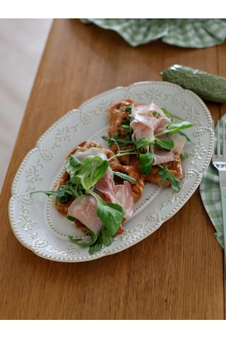 Home Lovers Düz Seramik Servis Tabağı 1 Adet 444582981 Bej