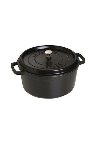 Staub 405002810 Döküm Tencere, 28 Cm, Sıyah