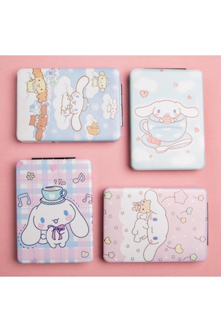 Hello Kitty Tasarımlı Dikdörtgen Ayna Cep Boy 1 Adet-1633 Çok Renkli