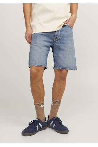 Jack & Jones Erkek Chris 920 Cooper Denim Sort 12252858 Blue Denim