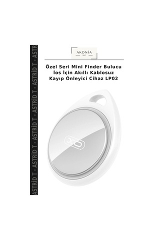 Özel Seri Mini Finder Bulucu Apple İOS Uyumlu İçin Akıllı Kablosuz Kayıp Önleyici Cihaz Lp02