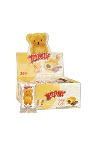 Today Bear Kek Çikolatalı  40 Gr. 24 Adet (1 Kutu)