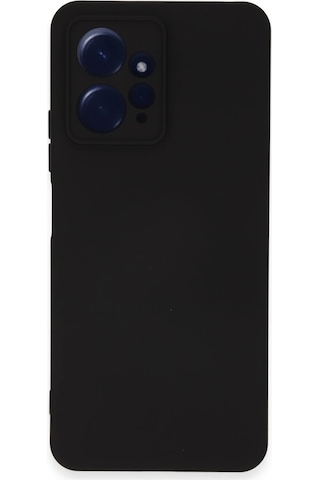 Cosmotex Newface Xiaomi Redmi Note 12 4g Kılıf Nano İçi Kadife Silikon - Siyah Sıyah
