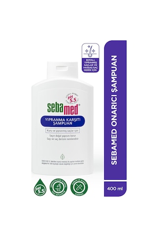 Sebamed Kuru ve Yıpranmış Saçlar İçin Nemlendirici Etkili Onarım Şampuanı 400 ML
