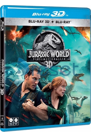 Jurassic World Fallen Kingdom - Yıkılmış Krallık 3D+2D Blu-Ray