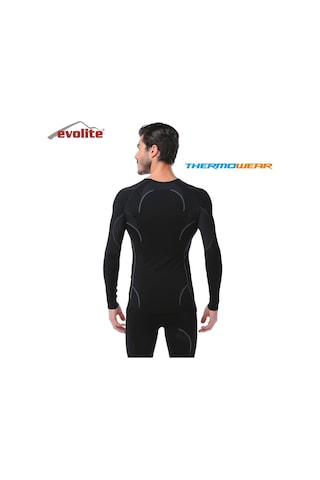 Evolite Thermowear Bay Termal Üst İçlik (530028217) Siyah