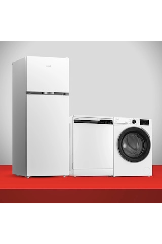 Arçelik 570508 MB - A 710 B - 9100 DMX Beyaz Mükemmel Çeyiz Paketi
