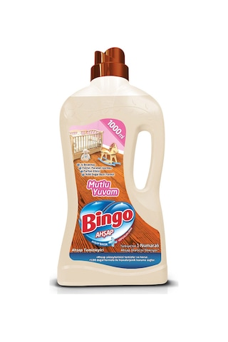 4 Adet Bingo Ahşap Temizleyici 1 L Mutlu Yuvam