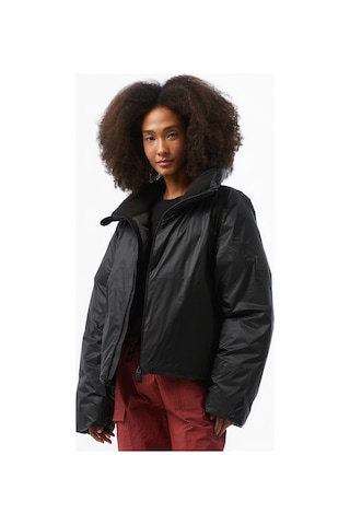 Rains Kevo Short Puffer Kadın Siyah Montdüz17030