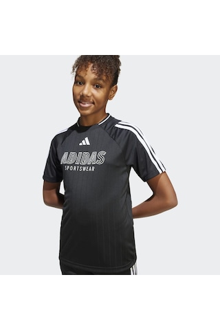 Adidas Jı6178 J Hot Tee Çocuk T-shirt Siyah