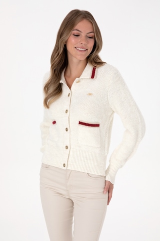 U.S. Polo Assn. Kadın Krem Triko Hırka 50315553-VR256