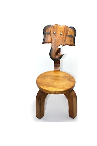 River World Çocuklar İçin Sandalye Kahverengi