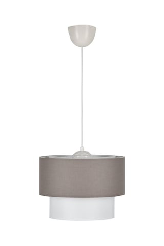 Melon Pasta 25'Lik Antrasit Beyaz Avize