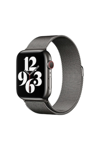 Microcase Apple Uyumlu Watch SE 2022 40 MM Metal Mıknatıslı Kordon KY6