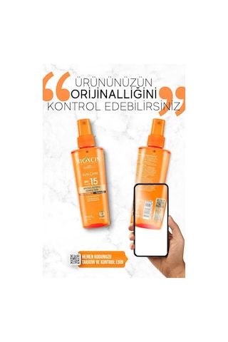 Bioxcin Sun Care SPF 15 Bronzlaştırıcı Güneş Yağı 200 ML