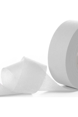 Jütburada Beyaz Kurdale Şerit Nonwoven Tela Kumaş 2.5 Cm 220 Metre