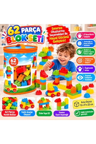 Northcity 01253 Multi Bloklar 62 Parça Bx Standart