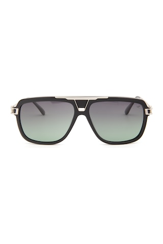 Zen Milano Eyewear Mb1595-c02 58 Polarize Erkek Güneş Gözlüğü Siyah