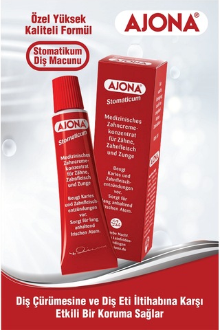 Ajona Stomatikum Medikal Konsantre Diş Macunu 25 ML