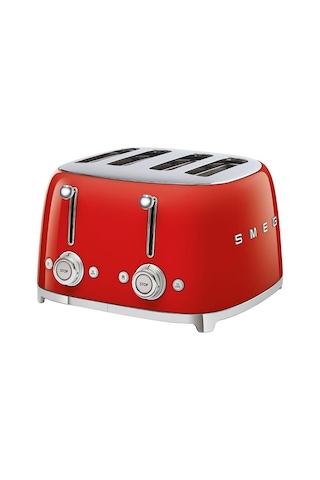 Smeg TSF03 4 Dilim Ekmek Kızartma Makinesi Siyah