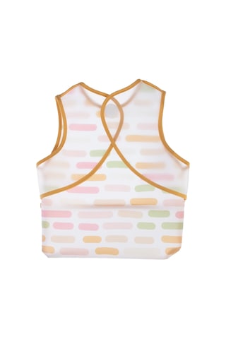 Babyjem Leke Tutmaz Giymeli Mama Önlüğü Pembe Puzzle