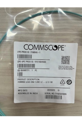 Fiber Optik Patch Cord Kablo Lc-lc Om4 Multi Mode 1m