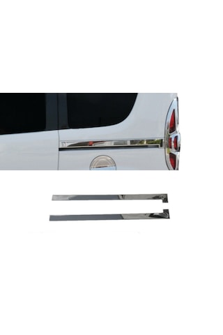 Fiat Doblo Krom Sürgülü Kapı Çıtası 2010-2022 Arası 2Prç Paslanma N11.3963