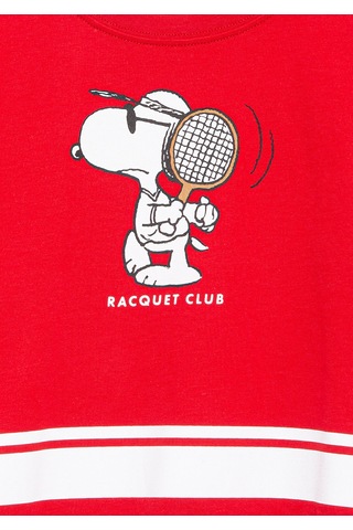 Mavi - Peanuts Baskılı Kırmızı Tişört 7610372-82054 Kırmızı