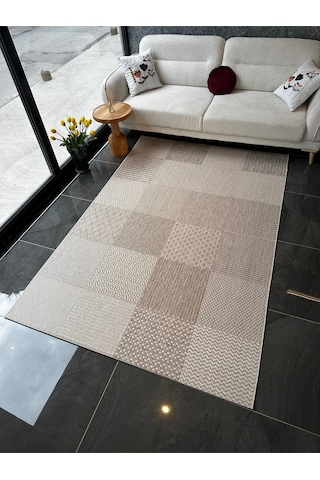 Sisal Halı Salon, Oturma, Yatak Odası Halısı 160x230 Desen Kodu 79269-071 Bej