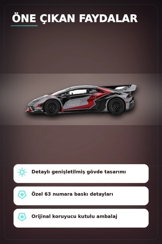 1/64 Metal Diecast Lb Works Lamborghini Huracan Gt Ronin - Tekli Koleksiyonluk Model Araba Bx-313399