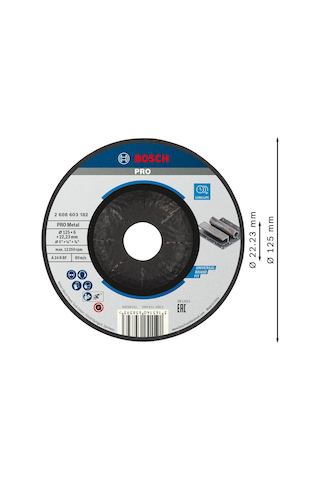Tr Kesme Diski, Gri, 125 Mm, 1 Adet
