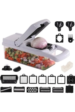 Pazly Çok Fonksiyonlu Mutfak Bıçağı Seti Sw Future - 22 Parça Renkli Sebze & Meyve Doğrayıcı Diğer